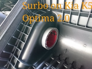 Photo: Surbo fitted on the Kia K5 Optima