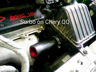 Photo: Surbo fitted on the Chery QQ