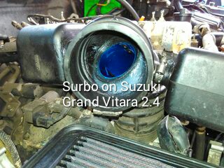 Photo: Surbo fitted on the Suzuki Grand Vitara 2.4