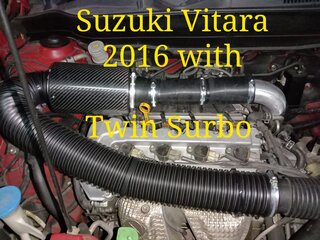 Photo: Twin Surbo fitted on the Suzuki Vitara 1.6