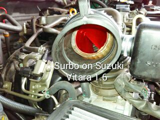 Photo: Surbo fitted on the Suzuki Vitara 1.6
