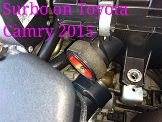 Photo: Surbo fitted on the 2015 Toyota Camry