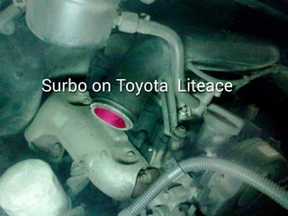 Photo: Surbo fitted on the Toyota Liteace