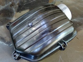 Surbo fitted in air filter cover of Honda CBR 150