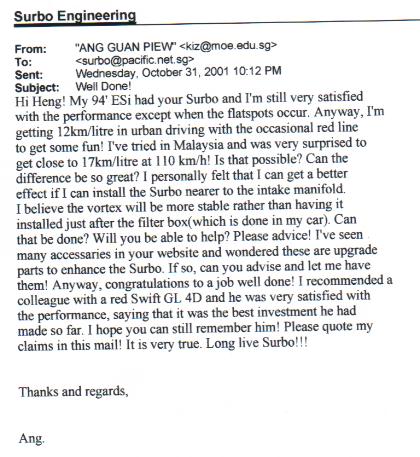 Source: Original Email; Unedited 