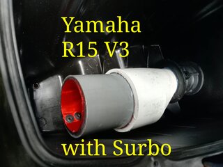 Photo: Surbo on air filter box of yamaha r15 v3