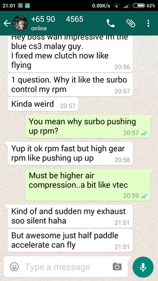 testimonial for Mitsubishi Lancer