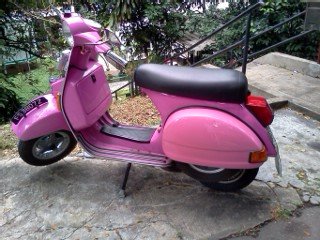 Photo: An example of the Vespa scooter